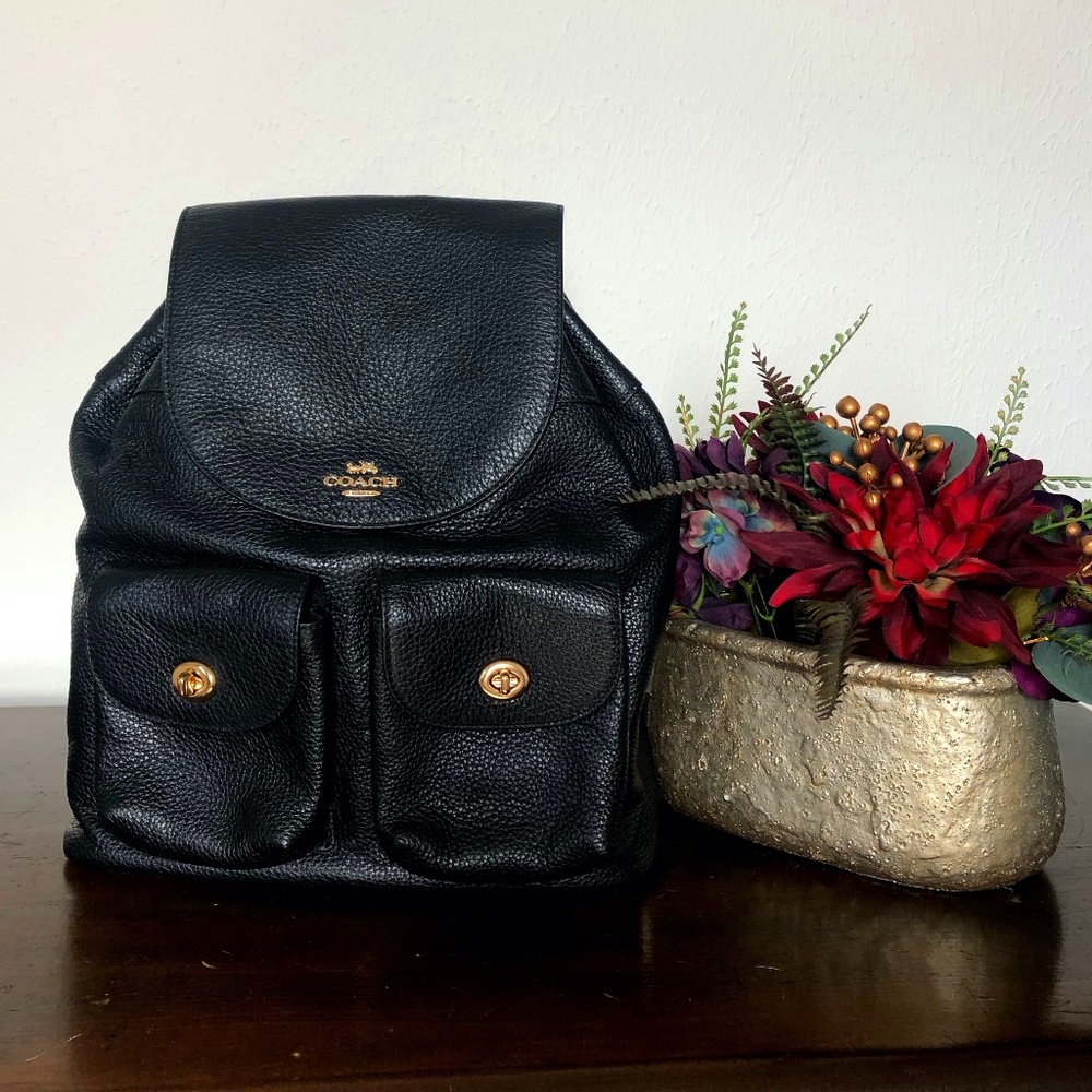 Coach Black Backpack - image 1